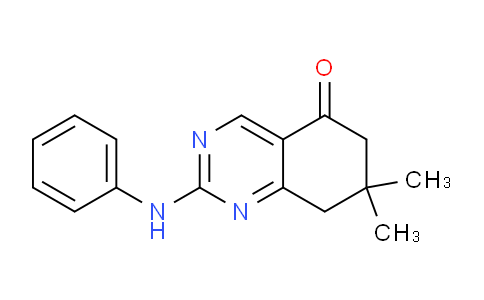 CAS No. 925015-54-9, 7,7-Dimethyl-2-(phenylamino)-7,8-dihydroquinazolin-5(6H)-one