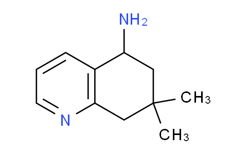CAS No. 1330755-35-5, 7,7-Dimethyl-5,6,7,8-tetrahydroquinolin-5-amine