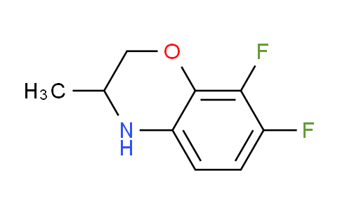CAS No. 82419-33-8, 7,8-Difluoro-3-methyl-3,4-dihydro-2H-benzo[b][1,4]oxazine