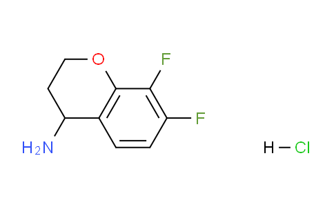 CAS No. 1956341-77-7, 7,8-Difluorochroman-4-amine hydrochloride