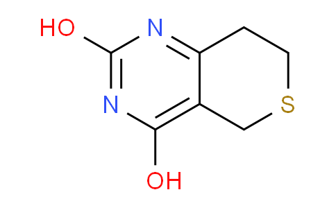 CAS No. 857956-61-7, 7,8-Dihydro-5H-thiopyrano[4,3-d]pyrimidine-2,4-diol