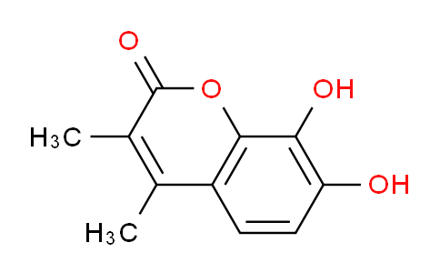CAS No. 1658-73-7, 7,8-Dihydroxy-3,4-dimethyl-2H-chromen-2-one