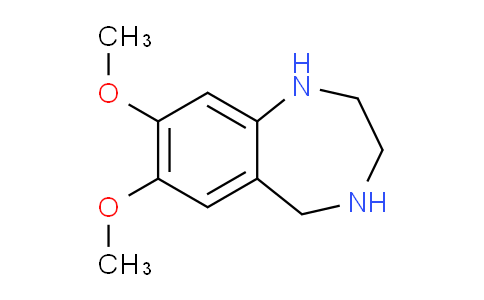 CAS No. 61471-52-1, 7,8-Dimethoxy-2,3,4,5-tetrahydro-1H-benzo[e][1,4]diazepine