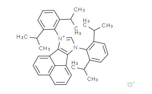 CAS No. 1246183-55-0, 7,9-Bis(2,6-diisopropylphenyl)-7H-acenaphtho[1,2-d]imidazol-9-ium chloride