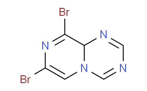 CAS No. 1823346-73-1, 7,9-Dibromo-9aH-pyrazino[1,2-a][1,3,5]triazine