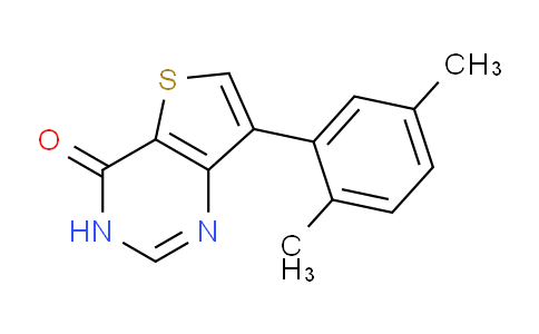 CAS No. 1019152-01-2, 7-(2,5-Dimethylphenyl)thieno[3,2-d]pyrimidin-4(3H)-one