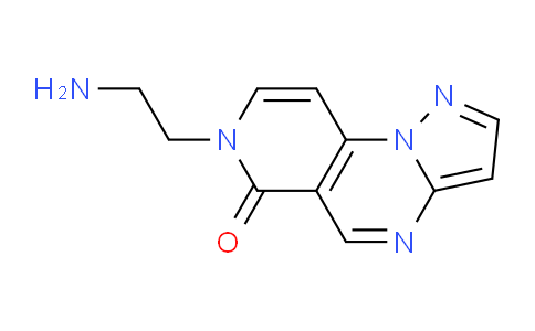 CAS No. 1306738-31-7, 7-(2-Aminoethyl)pyrazolo[1,5-a]pyrido[3,4-e]pyrimidin-6(7H)-one