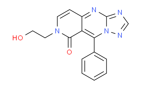 CAS No. 1158403-10-1, 7-(2-Hydroxyethyl)-9-phenylpyrido[4,3-d][1,2,4]triazolo[1,5-a]pyrimidin-8(7H)-one