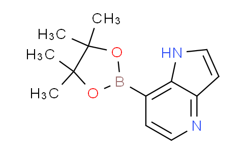 CAS No. 1446443-12-4, 7-(4,4,5,5-Tetramethyl-1,3,2-dioxaborolan-2-yl)-1H-pyrrolo[3,2-b]pyridine