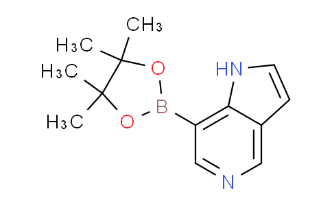CAS No. 1562005-51-9, 7-(4,4,5,5-Tetramethyl-1,3,2-dioxaborolan-2-yl)-1H-pyrrolo[3,2-c]pyridine