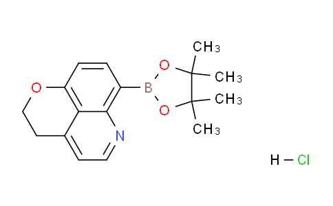 CAS No. 2304635-32-1, 7-(4,4,5,5-Tetramethyl-1,3,2-dioxaborolan-2-yl)-2,3-dihydropyrano[4,3,2-de]quinoline hydrochloride
