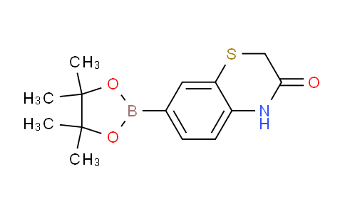 CAS No. 2304634-93-1, 7-(4,4,5,5-Tetramethyl-1,3,2-dioxaborolan-2-yl)-2H-benzo[b][1,4]thiazin-3(4H)-one