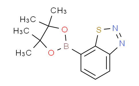CAS No. 1326714-47-9, 7-(4,4,5,5-Tetramethyl-1,3,2-dioxaborolan-2-yl)benzo[d][1,2,3]thiadiazole