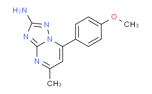 CAS No. 714278-24-7, 7-(4-Methoxyphenyl)-5-methyl-[1,2,4]triazolo[1,5-a]pyrimidin-2-amine