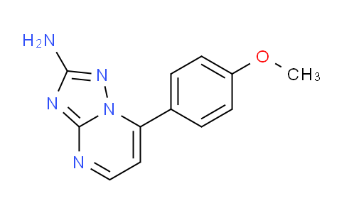 CAS No. 303145-64-4, 7-(4-Methoxyphenyl)-[1,2,4]triazolo[1,5-a]pyrimidin-2-amine