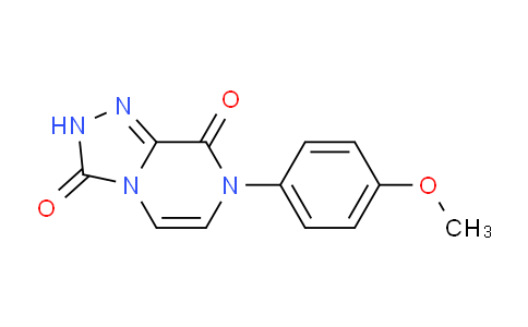 CAS No. 1031577-95-3, 7-(4-Methoxyphenyl)-[1,2,4]triazolo[4,3-a]pyrazine-3,8(2H,7H)-dione