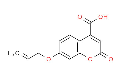 CAS No. 1239761-74-0, 7-(Allyloxy)-2-oxo-2H-chromene-4-carboxylic acid