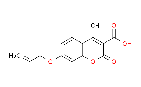 CAS No. 1361004-27-4, 7-(Allyloxy)-4-methyl-2-oxo-2H-chromene-3-carboxylic acid