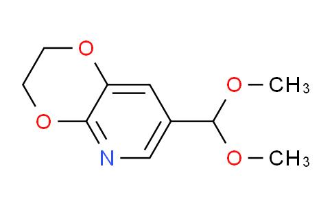 CAS No. 1261365-94-9, 7-(Dimethoxymethyl)-2,3-dihydro-[1,4]dioxino-[2,3-b]pyridine