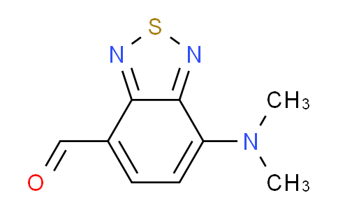 CAS No. 1273326-17-2, 7-(Dimethylamino)benzo[c][1,2,5]thiadiazole-4-carbaldehyde