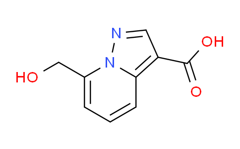 CAS No. 1371567-20-2, 7-(Hydroxymethyl)pyrazolo[1,5-a]pyridine-3-carboxylic acid