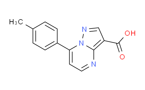 CAS No. 832737-51-6, 7-(P-Tolyl)Pyrazolo[1,5-a]pyrimidine-3-carboxylic acid