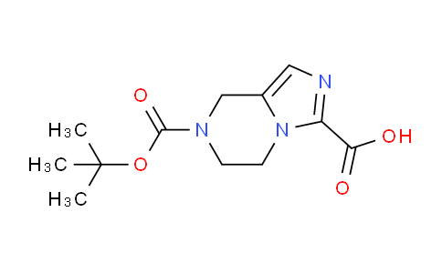 CAS No. 1432058-58-6, 7-(tert-Butoxycarbonyl)-5,6,7,8-tetrahydroimidazo[1,5-a]pyrazine-3-carboxylic acid
