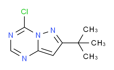 CAS No. 1363405-31-5, 7-(tert-Butyl)-4-chloropyrazolo[1,5-a][1,3,5]triazine