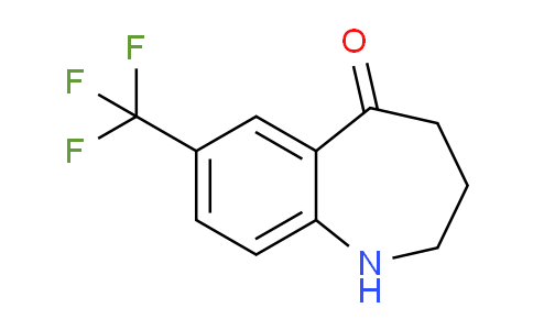 CAS No. 851045-54-0, 7-(Trifluoromethyl)-3,4-dihydro-1H-benzo[b]azepin-5(2H)-one