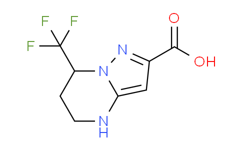 CAS No. 869948-09-4, 7-(Trifluoromethyl)-4,5,6,7-tetrahydropyrazolo[1,5-a]pyrimidine-2-carboxylic acid