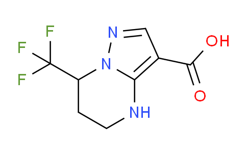 CAS No. 869948-08-3, 7-(Trifluoromethyl)-4,5,6,7-tetrahydropyrazolo[1,5-a]pyrimidine-3-carboxylic acid