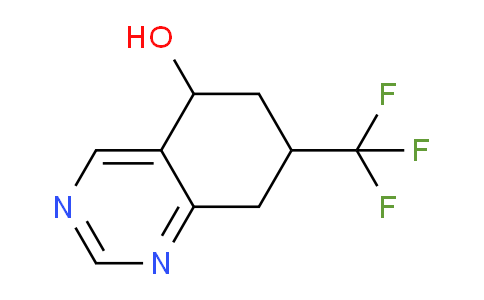 CAS No. 1420800-03-8, 7-(Trifluoromethyl)-5,6,7,8-tetrahydroquinazolin-5-ol