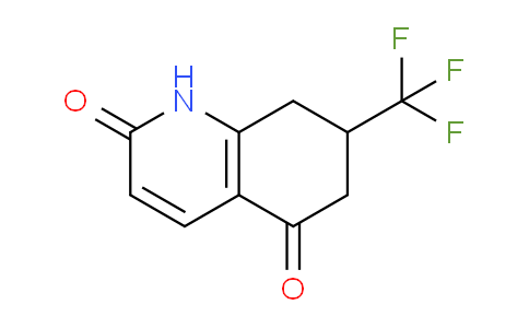 CAS No. 1420794-98-4, 7-(Trifluoromethyl)-7,8-dihydroquinoline-2,5(1H,6H)-dione