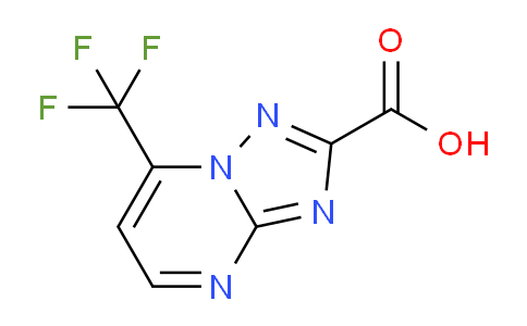 CAS No. 473994-56-8, 7-(Trifluoromethyl)-[1,2,4]triazolo[1,5-a]pyrimidine-2-carboxylic acid