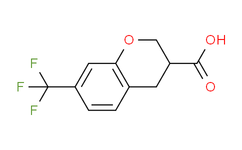 CAS No. 1956332-20-9, 7-(Trifluoromethyl)chroman-3-carboxylic acid
