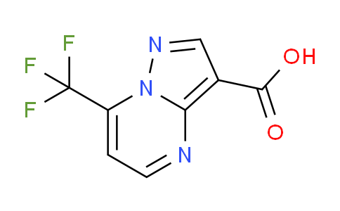CAS No. 869947-41-1, 7-(Trifluoromethyl)pyrazolo[1,5-a]pyrimidine-3-carboxylic acid