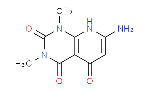 CAS No. 117525-95-8, 7-Amino-1,3-dimethylpyrido[2,3-d]pyrimidine-2,4,5(1H,3H,8H)-trione