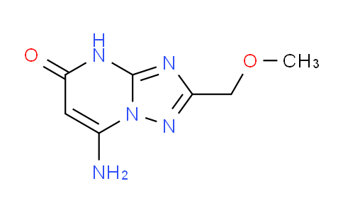 CAS No. 1189749-64-1, 7-Amino-2-(methoxymethyl)-[1,2,4]triazolo[1,5-a]pyrimidin-5(4H)-one