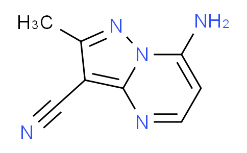 CAS No. 1203898-13-8, 7-Amino-2-methylpyrazolo[1,5-a]pyrimidine-3-carbonitrile