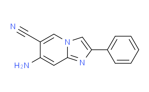 CAS No. 1278407-57-0, 7-Amino-2-phenylimidazo[1,2-a]pyridine-6-carbonitrile