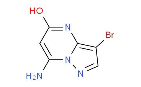 CAS No. 1260810-96-5, 7-Amino-3-bromopyrazolo[1,5-a]pyrimidin-5-ol