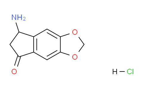 CAS No. 148502-20-9, 7-Amino-6,7-dihydro-5H-indeno[5,6-d][1,3]dioxol-5-one hydrochloride