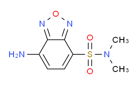 CAS No. 147611-83-4, 7-Amino-N,N-dimethylbenzo[c][1,2,5]oxadiazole-4-sulfonamide