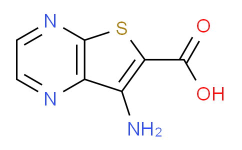 CAS No. 56881-31-3, 7-Aminothieno[2,3-b]pyrazine-6-carboxylic acid