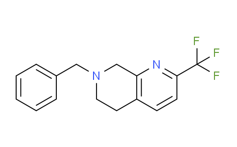 CAS No. 1356109-39-1, 7-Benzyl-2-(trifluoromethyl)-5,6,7,8-tetrahydro-1,7-naphthyridine
