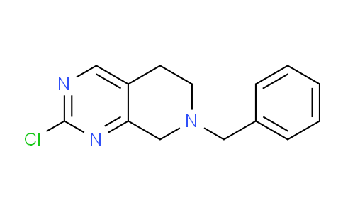 CAS No. 1785556-87-7, 7-Benzyl-2-chloro-5,6,7,8-tetrahydropyrido[3,4-d]pyrimidine