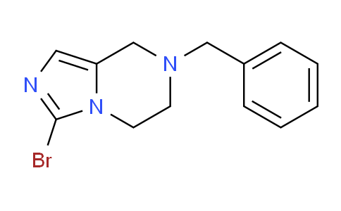 CAS No. 601515-08-6, 7-Benzyl-3-bromo-5,6,7,8-tetrahydroimidazo[1,5-a]pyrazine