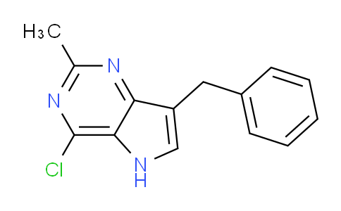 CAS No. 1392817-33-2, 7-Benzyl-4-chloro-2-methyl-5H-pyrrolo[3,2-d]pyrimidine