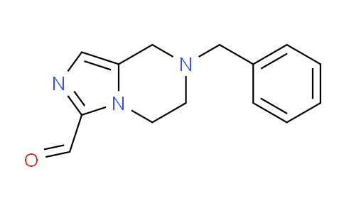 CAS No. 165894-25-7, 7-Benzyl-5,6,7,8-tetrahydroimidazo[1,5-a]pyrazine-3-carbaldehyde