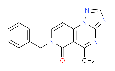 CAS No. 1306739-28-5, 7-Benzyl-5-methylpyrido[3,4-e][1,2,4]triazolo[1,5-a]pyrimidin-6(7H)-one